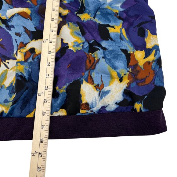 Coldwater Creek Women's Floral Print Sweatshirt 1X Multicolor Polyester Cotton - Picture 6 of 7